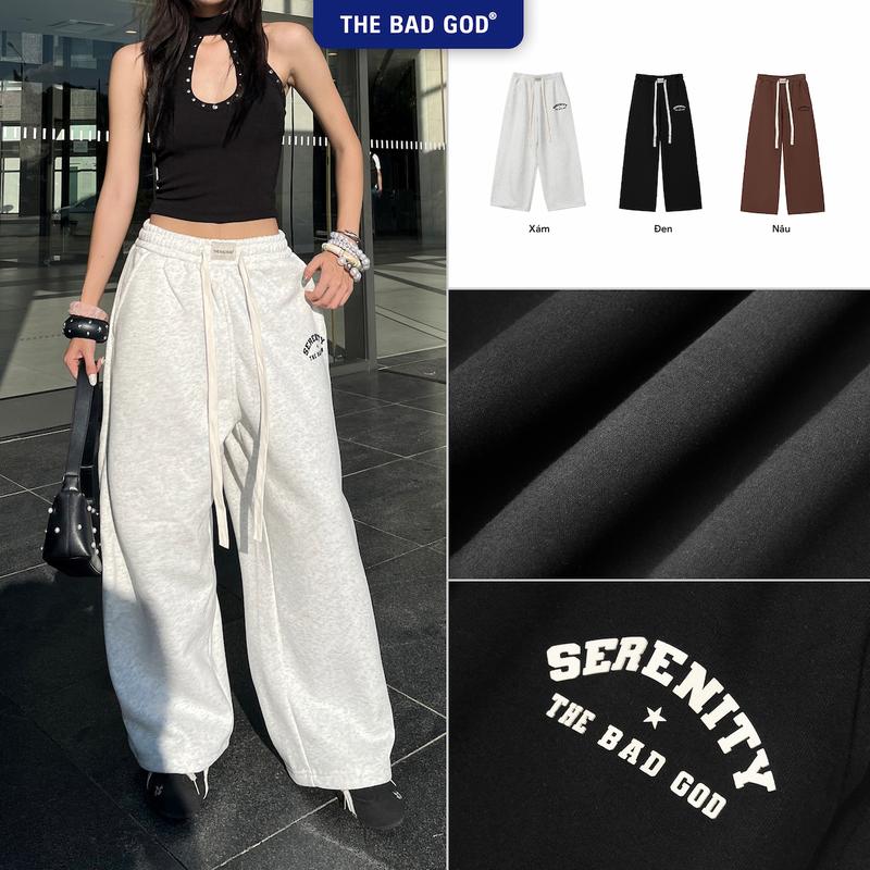 [MỚI MỞ BÁN 2025] Quần Sweater Nỉ Nhung The Bad God Star Serenity Thu Đông Local Brand