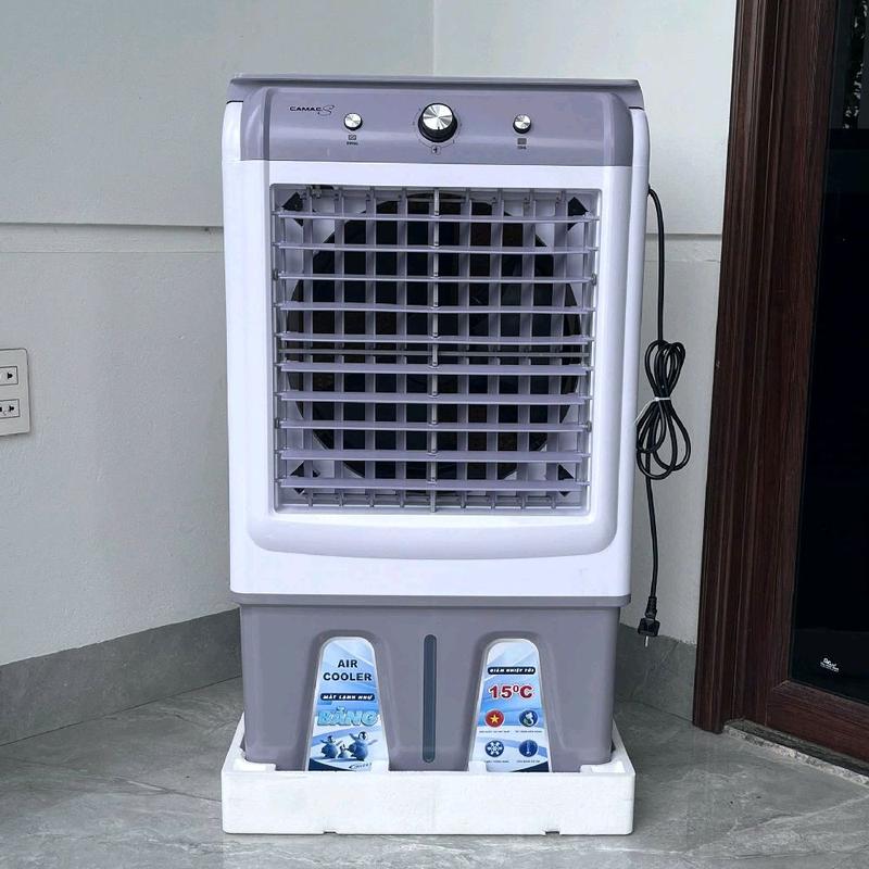 Quạt điều hòa hơi nước 45 lít máy êm nhắn tin shop tư vấn QuạT Fan.