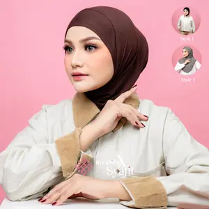 Myalifa X Syafit Hijab Instan Viscose Rayon Airy Mahda Pashmina Instan Hijab Syari Jilbab Instan Kerudung Bergo Instan Terbaru