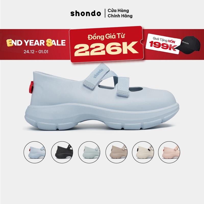  Giày Ballet Sneaker Nữ Dreamie Shondo Nhiều Màu 