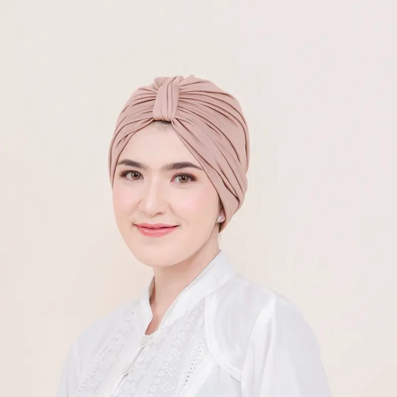 Ciput Simple Dewasa Jilbab Turban Wanita Model Terbaru 6