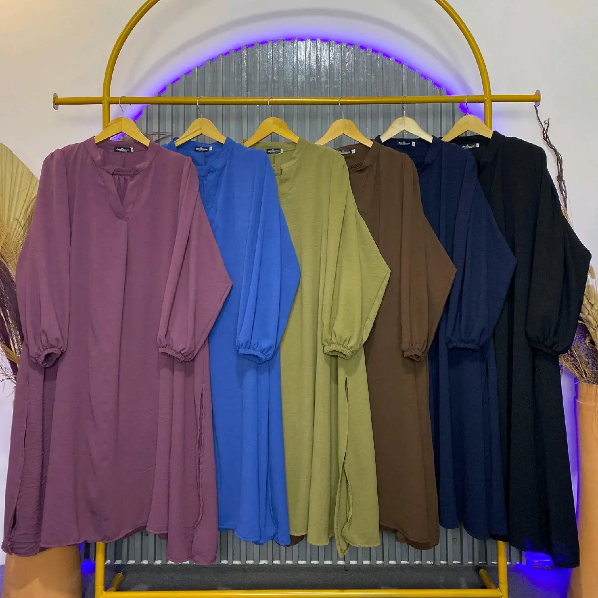 Set Tunik Crinkle By Shaqueena Collection