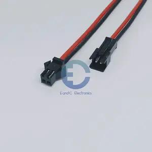 2 Pin Soket Terminal Kabel SM Male Female 10cm 100mm