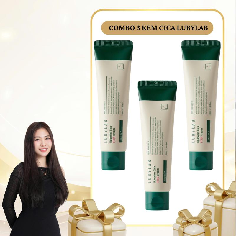 SN1829 - Combo 3 tuýp Kem Liposome cica PDRN cream 50ml*3