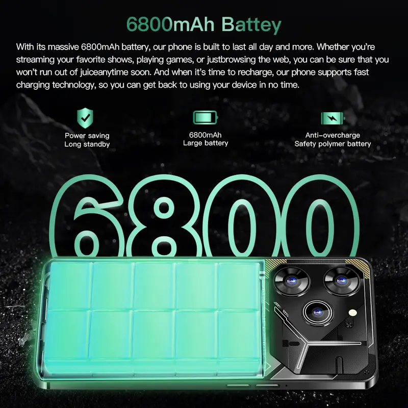 High-power smart phone Pova 6Pro waiting for long 1T large memory 4