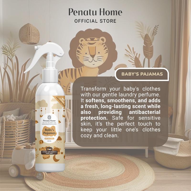 Pelicin, Pelembut Setrika & Parfum Laundry Bayi - BABY PAJAMAS 2