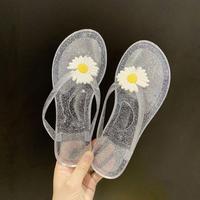 Gambar OKAIDO OFFICIAL STORE Sandal Jepit Wanita Cewek Perempuan Bunga Model Korea Style Anti Air Kekinian Jelly PVC Bahan Karet - Hitam Gelliter, 36 dari OKAIDO Official Store Kab. Tangerang 3 Tokopedia