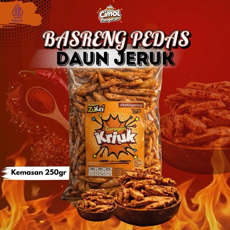 BASRENG PEDAS DAUN JERUK Snack
