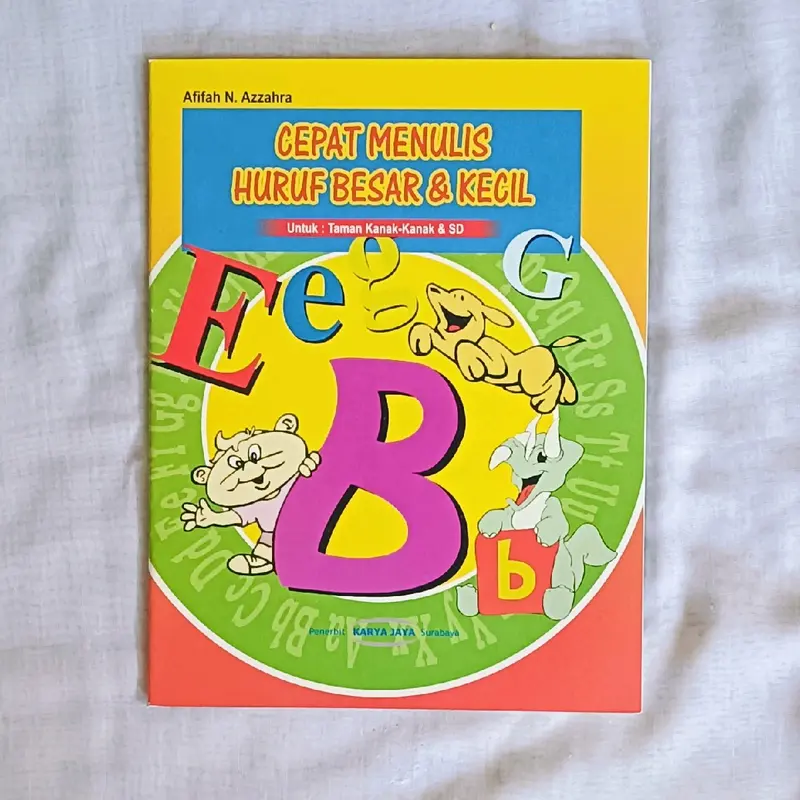 Buku cepat menulis huruf besar & kecil B 0