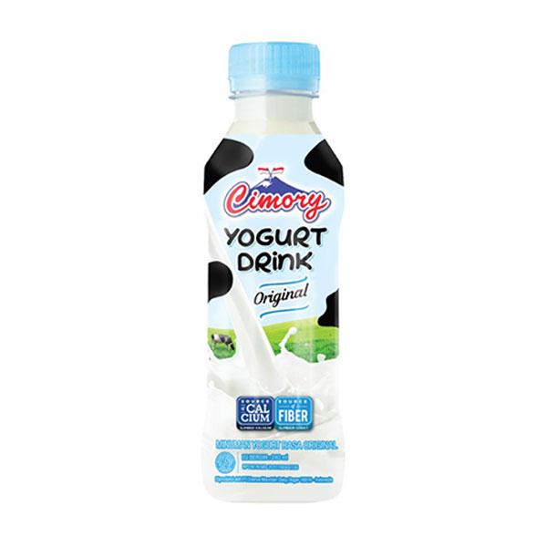 Gambar CIMORY DRINK YOGURT PLAIN 240 ML dari Hypermart Kemang Village Kota Administrasi Jakarta Selatan Tokopedia