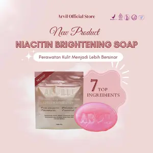 New Product Niacitin Brightening Soap By Arvil ( Isi 1 Pcs) sabun Dosting by Arvil