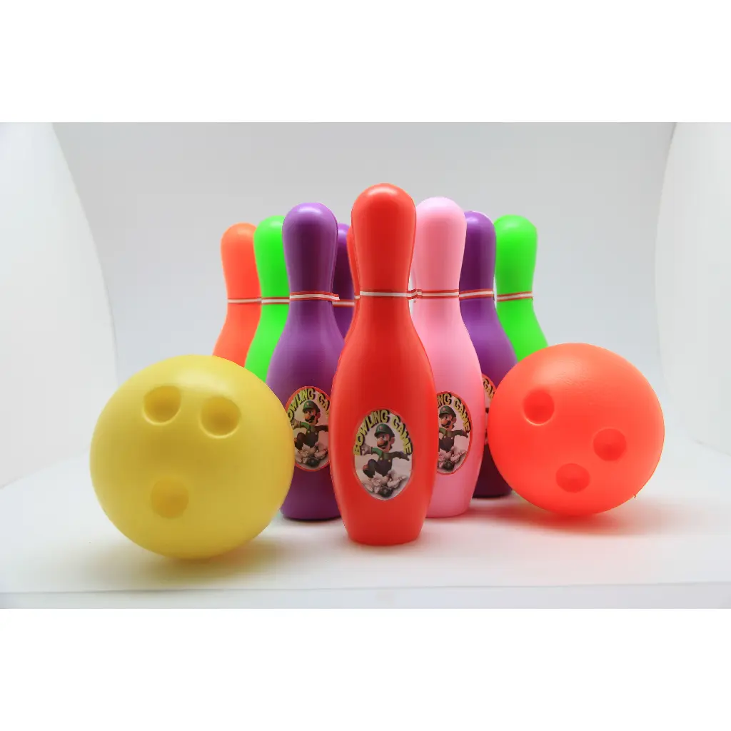 Mainan Anak Bola Bowling Set Olahraga