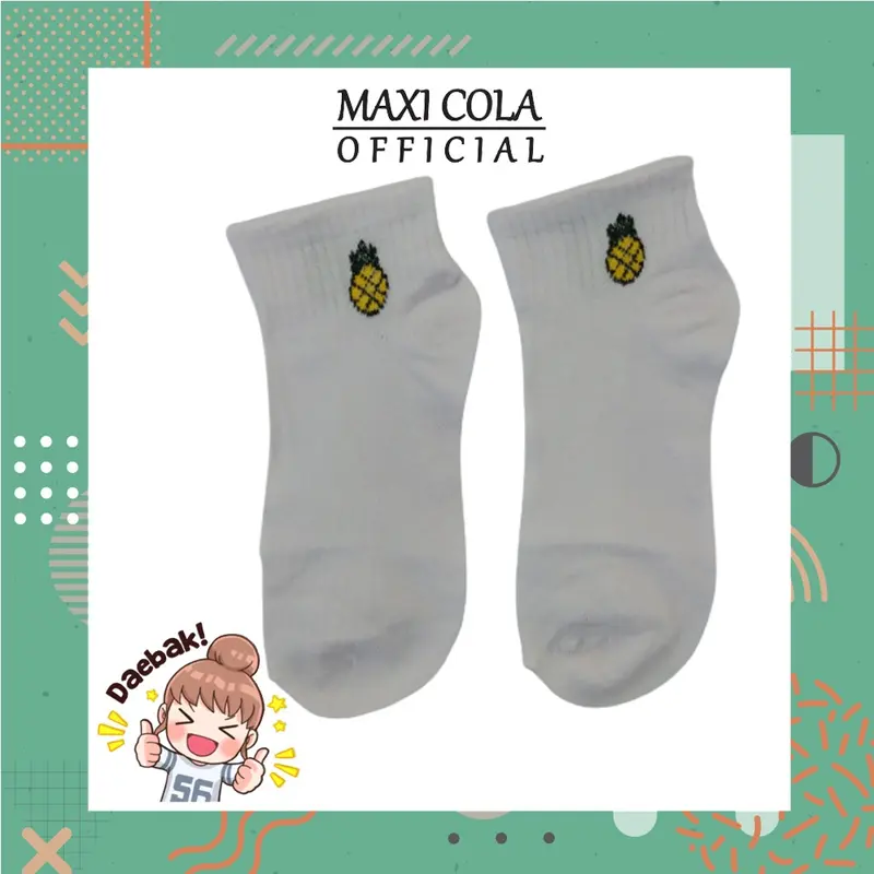 Kaos Kaki KS23 Kaos Kaki Motif Karakter Buah Kaoskaki Import Murah 5