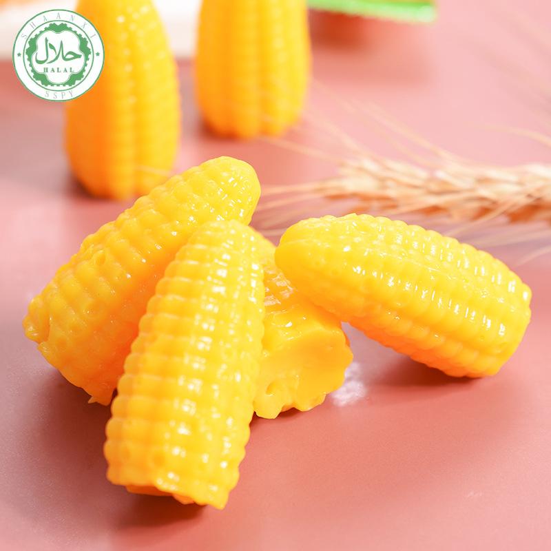 [HALAL]Candy Corn 500g Permen Lunak rasa Jagung ( Candy Corn ) Permen Jelly Rasa Jagung Bag Sweet 4
