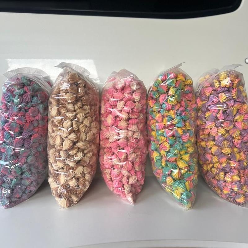 Meringue Bulk 450pcs Assorted Flavour Less Sweet - Candy Foo - TikTok ...