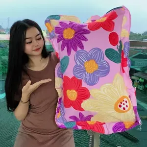 Bantal Cinta Ukuran 60x40 Rumbai , Bantal Tidur Nyaman Bed