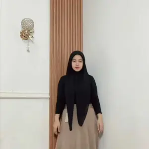 AUDY Skirt - Korean Loose Maxi Skirt - Rok Panjang Flare Wanita Anti Kusut Scuba Premium