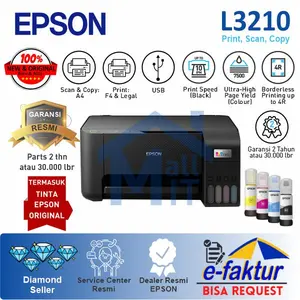 Printer EPSON L3210 L-3210 L 3210 L3211 L-3211 L 3211 Pengganti L3110 Print Scan Copy Garansi Resmi Printer EPSON L3210 L-3210 L 3210 L3211 L-3211 L 3211 Pengganti L3110 Print Scan Copy Garansi Resmi