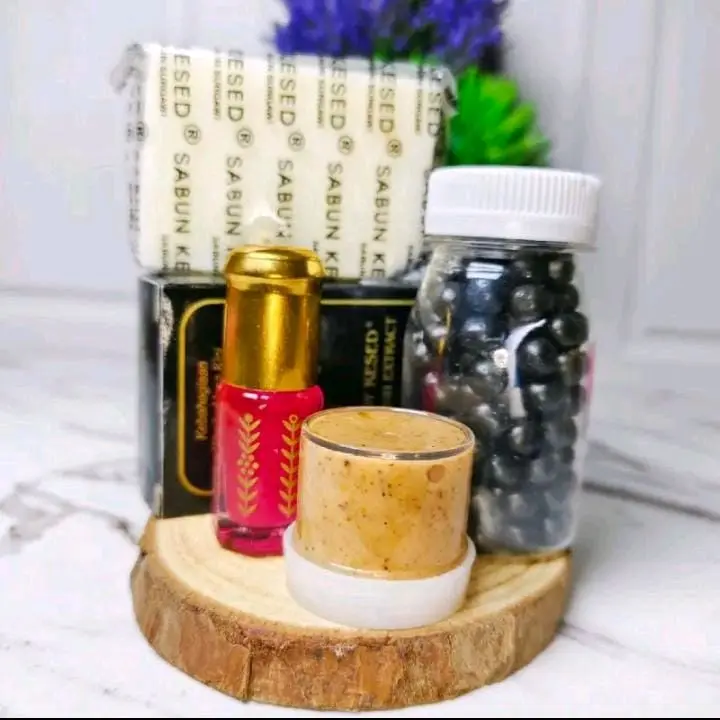 PAKET ISI 4 KEWANITAAN (DOVINA + MANJKANI + MISK + RAMUAN DAYAK KALIMANTAN) 1