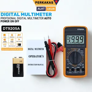 Multimeter Multitester Avometer voltmeter Digital Free Buzzer Baterai