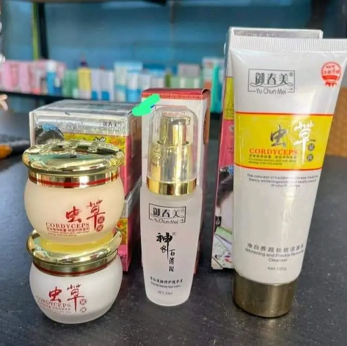 YU CHUN MEI CREAM CORDYCEPS ,ORIGINAL Perawatan Treatment Wajah Facial Pencerah Bopeng Aging Hitam Niacinamide 1