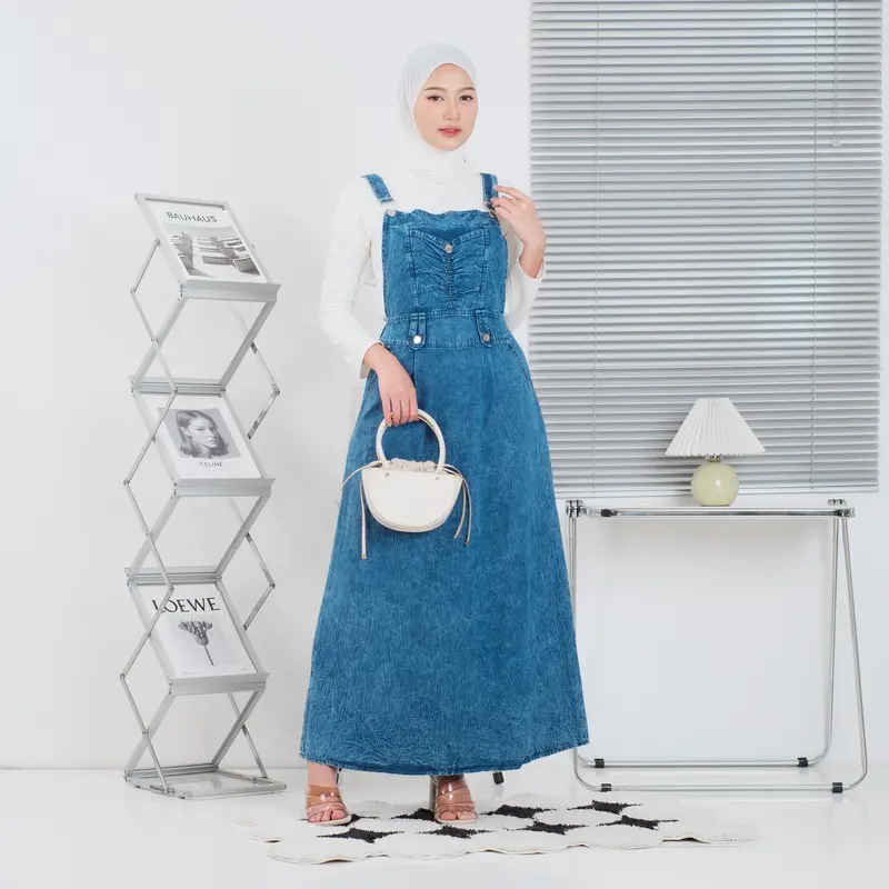 OVERALL ROK JEANS WANITA TERBARU 0