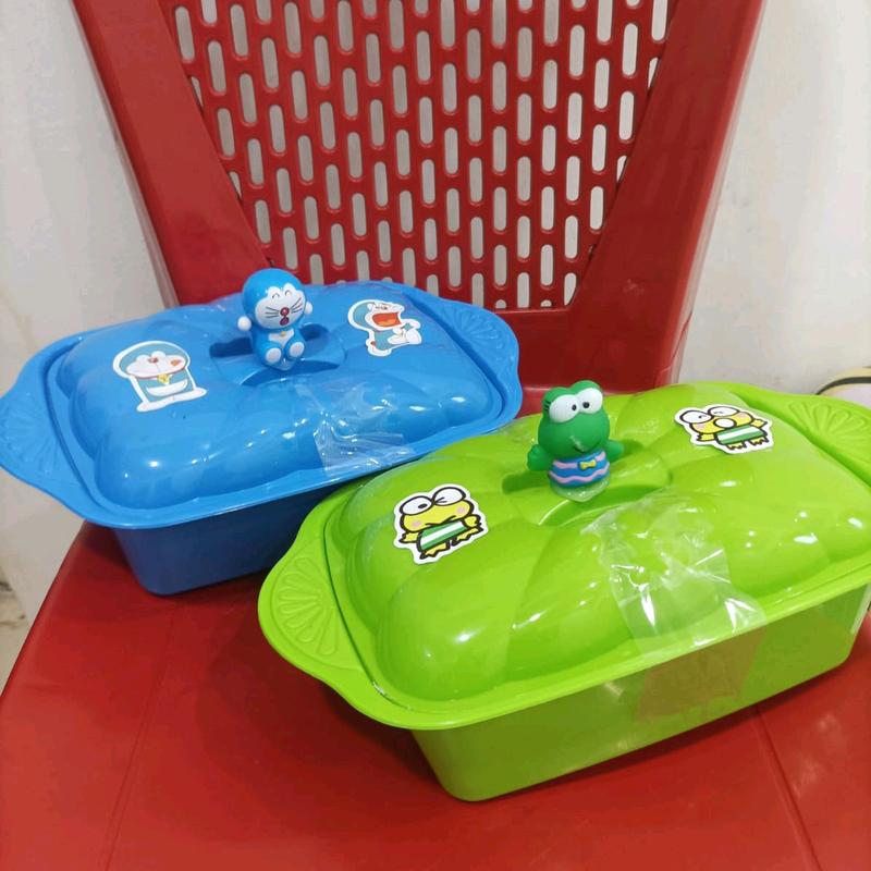 wadah lauk doraemon dan keropi 1