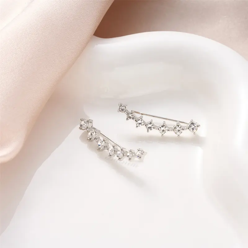 Hoa Tai Nữ, Hoa Tai Một Hàng Cúc, Trang Sức Chất Lượng Cao, Thời Trang Đơn Giản, Phong Cách Cá Tính, Thích Hợp Cho Nam Và Nữ, Thanh Lịch Và Hợp Xu hướng 6