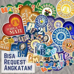 Stiker Scrapbook Camaba PTN Top - Manifesting Keterima UGM UNPAD UI UNHAS ITB IPB UNDIP UNPAD ITS UB UPN UPNVJ UNAIR PKN STAN BRAWIJAYA DIPONEGORO PADJAJARAN AIRLANGGA
