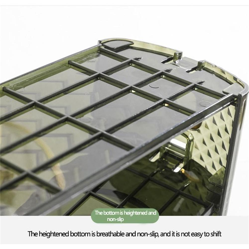 Organizer Sepatu 2 Susun Plastik Shoes Organizer Susun Adjustable Shoe Stacker | Simple Shoe Rack Organizer Plastic Space Saving Double Layer Adjustable Shoe Stand