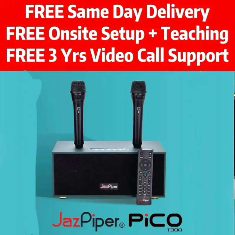 JazPiper PICO Sing Everywhere T300 with good speakers speaker bluetooth