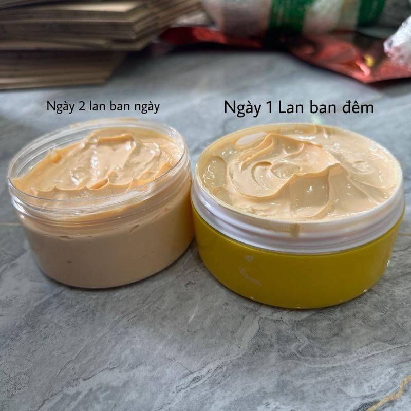 Cobo ngày đêm tẩy dưỡng x3 200g dưỡng trắng hỗ trợ sáng da ( kem tẩy dưỡng dành cho  nền da vàng,da đen) có tặng kèm bao tay nilong hoặc tắm trắng 4