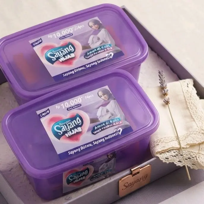 Deterjen Sayang 24pcs - Free Box
