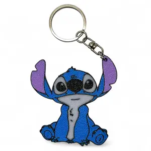 Gantungan Kunci Lilo & Stitch 3D Print - Multi Color Keychain