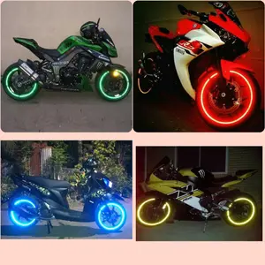 20pcs Stiker Reflektor Velg Mobil Motor Sticker Reflector Car Kendaraan