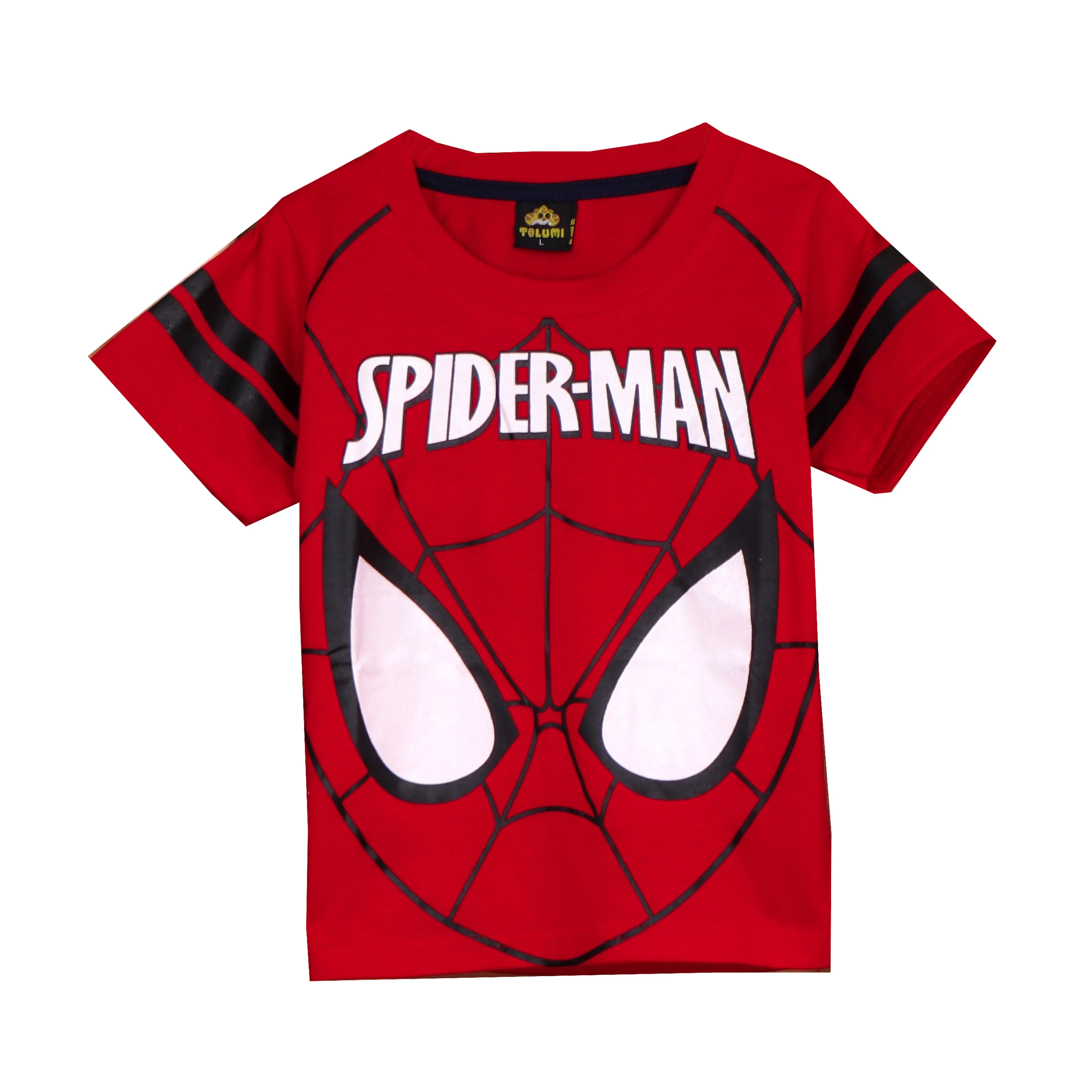 KAOS ANAK LAKI-LAKI SPIDERMAN MATA 1-7 TAHUN BAJU ATASAN ANAK LAKI FASHION TERMURAH BAHAN KATUN