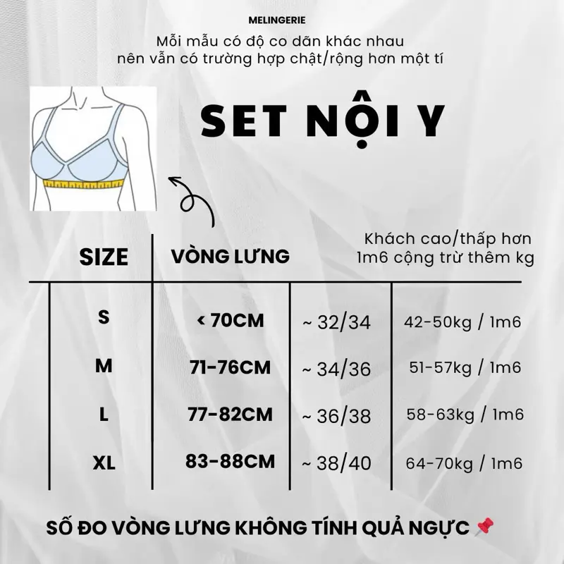 [MẪU MỚI NHẤT] Set 3 món S33 cực sexy sẵn gọng mút nâng đẩy MELINGERIE 6