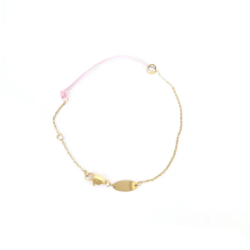 Spar.co Gelang Pembawa Keberuntungan dan Rezeki  Nagita Benang Merah  Hitam    Inisial Huruf Custom Laser Bracelets Gelang Couple  Bestie Ber 4 pasangan Rantai Emas Titanium Tali Aksesoris  vintage Perhiasan SP-AAD1102 5