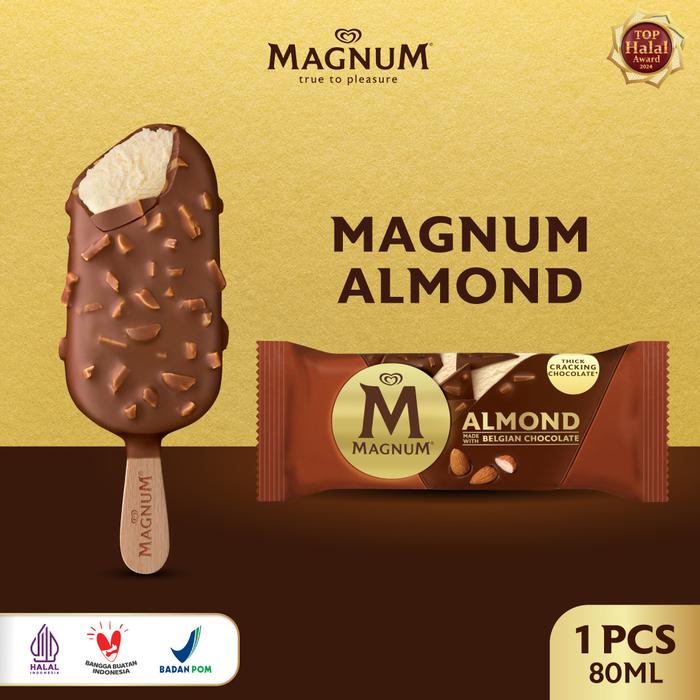 Gambar Magnum Almond 80ml - Wall's Es Krim / Ice Cream dari Wall's Ice Cream Kota Depok Tokopedia
