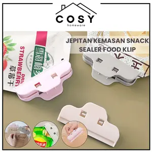 COSY Jepitan Kantong Plastik Makanan Kemasan Penjepit Snack Sealer Food Klip Vacuum