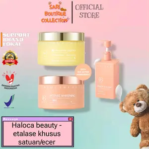[Agen resmi] Halocabeauty satuan/Haloca beauty body lotion chromosome/haloca beauty bodywash gluthatione/haloca beauty body lotion collagen/infused bodyserum haloca/sheetmask ampoule essence haloca Mencerahkan Scrub Cairan Memutihkan Kotoran Pencerah
