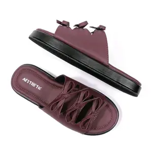 sandal wanita terbaru sandal wedges wanita sandal kekinian sandal Korean style sandal wanita slop