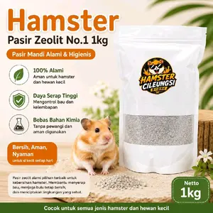 Pasir Zeloit Halus 1kg Untuk Hamster