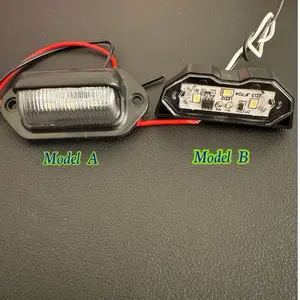 Lampu Led Plat Nomor Universal Motor Mobil Truk Bis 12-24 Volt Nyala Putih