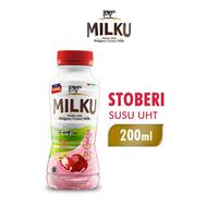 Gambar Milku Susu UHT Rasa Stroberi 200 ml dari Wings Indonesia Kab. Bekasi 1 Tokopedia