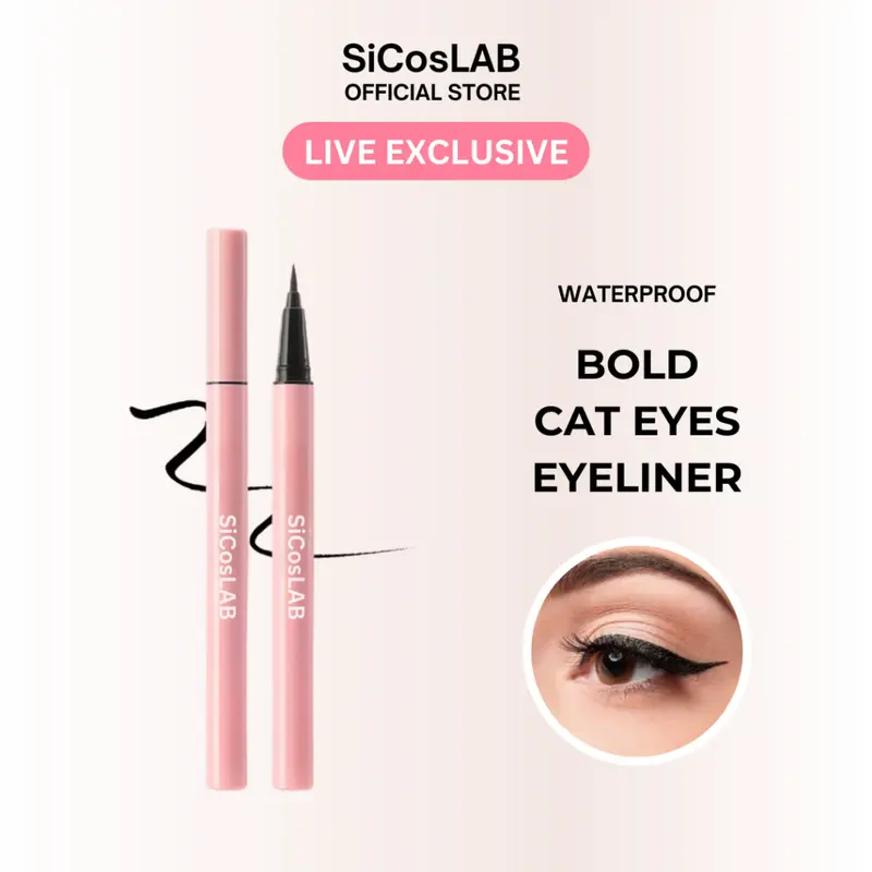 NEW | SiCosLAB Eyeliner Tahan Lama | Waterproof 0