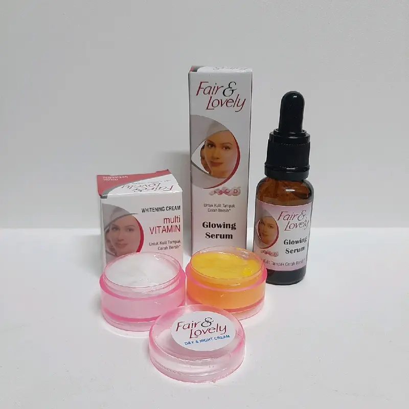 Paket Fair & Lovely Cream Siang & Malam Plus Serum Glowing untuk Wajah 5