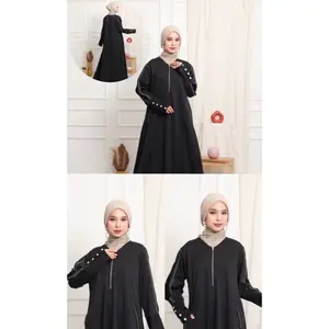 Syafira Collection - Almahyra x Deby Beaute - Sarimbit Gamis Family/Anti UV Yasheera Premium