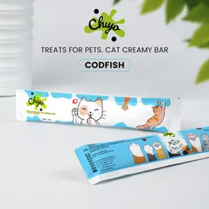 Snack Makanan Kucing Chiyo Basah /Cemilan Stick/ Pet Strip Kucing