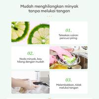 Gambar 【Promo Exclusive】LIBY Lemon Dishwashing Sabun Cuci Piring Liquid 1 Liter Pump - Cairan Pencuci Piring Pengangkat Minyak dengan Esensi Buah Lemon Segar 1 Kg / 1000 mL / 1 Liter - 1PCS LEMON  dari Liby Official_NEW Kab. Tangerang 2 Tokopedia